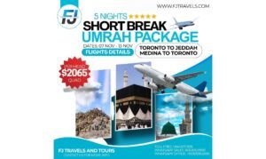 Begin & Mid 5 Nights Ramadan Umrah Package | Toronto 2026